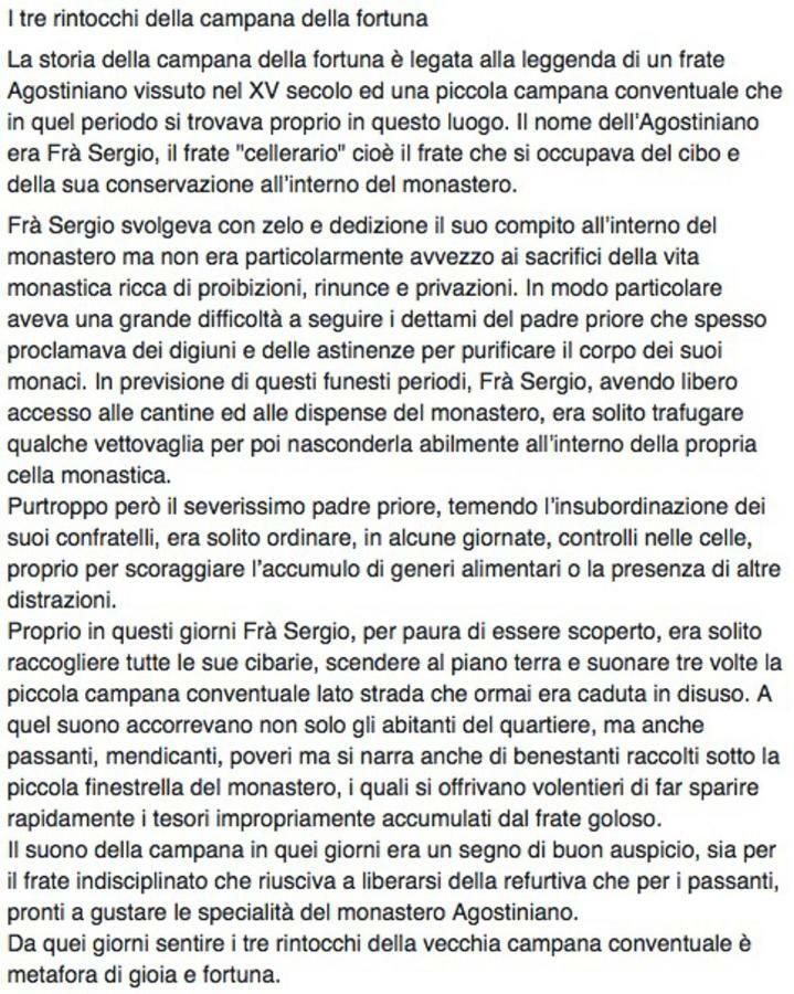B&B Chiostro San Marco Tarquinia Buitenkant foto